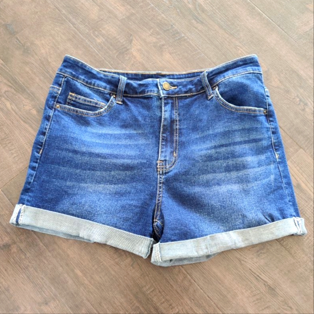 High Waisted Jean Shorts
